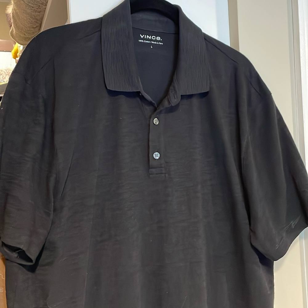 Vince Pique Polo black